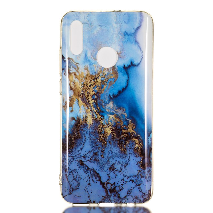 Marble Pattern IMD TPU Soft Case for Huawei Honor 10 Lite - Style F-2