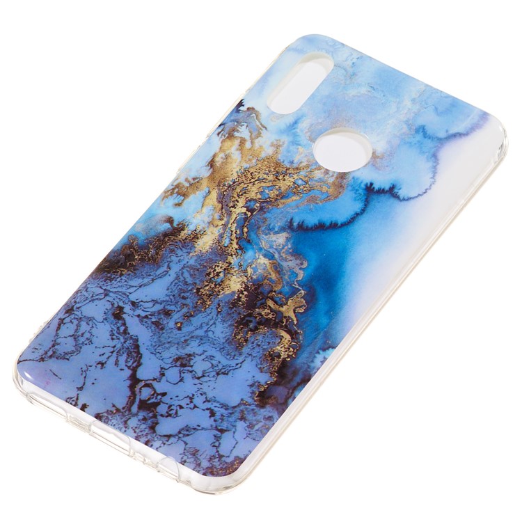 Marble Pattern IMD TPU Soft Case for Huawei Honor 10 Lite - Style F-3