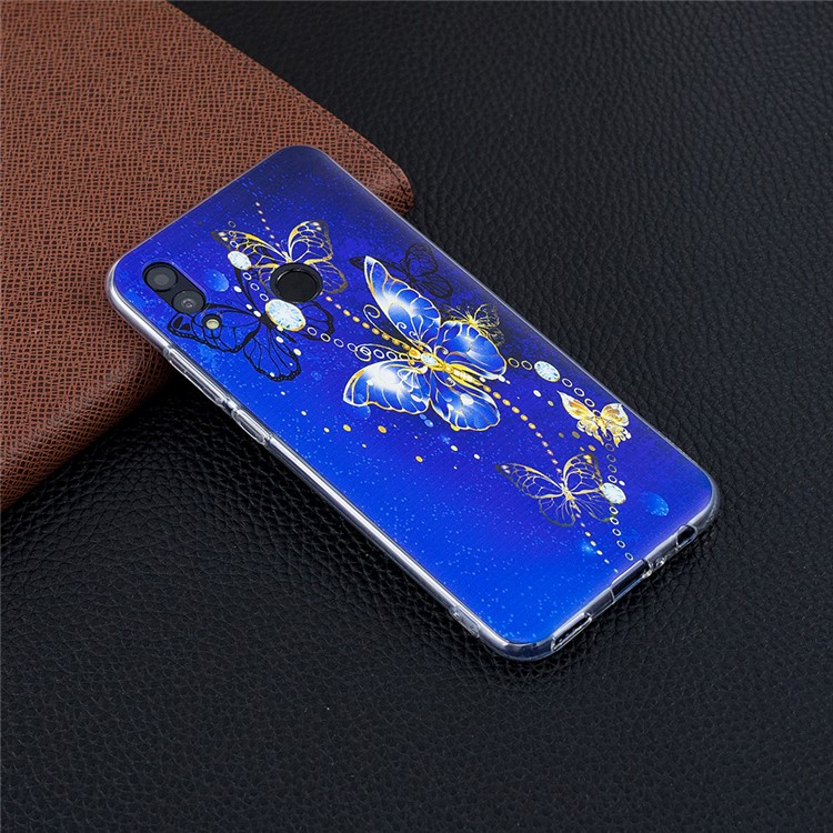 Pattern Printing TPU Protection Case for Huawei Honor 10 Lite / P Smart (2019) - Butterfly Pattern-6