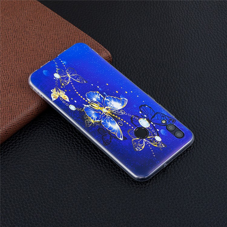 Pattern Printing TPU Protection Case for Huawei Honor 10 Lite / P Smart (2019) - Butterfly Pattern-7