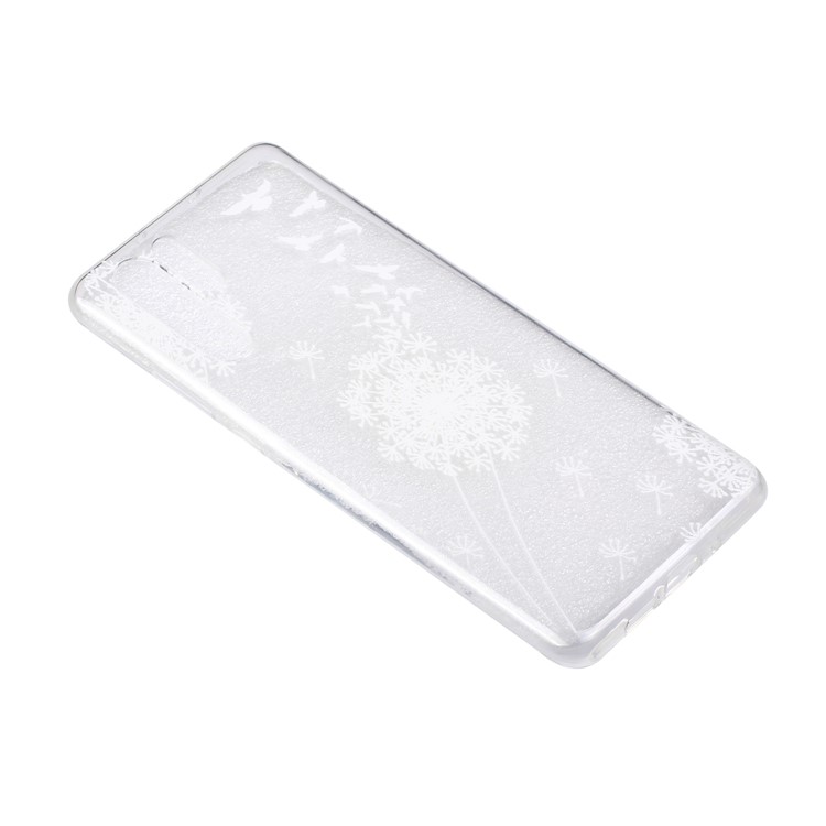 Embossment Pattern TPU Protective Cell Phone Case for Huawei P30 Pro - Dandelion-4