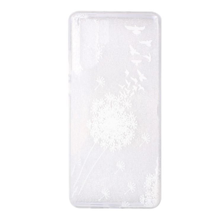 Embossment Pattern TPU Protective Cell Phone Case for Huawei P30 Pro - Dandelion-5