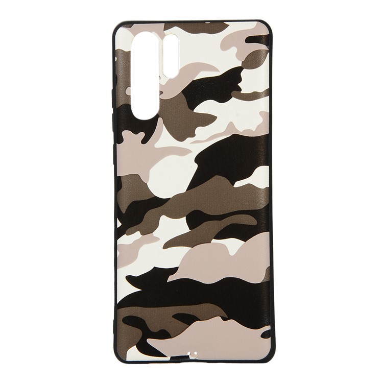 Camouflage Pattern TPU Soft Case for Huawei P30 Pro - White-2