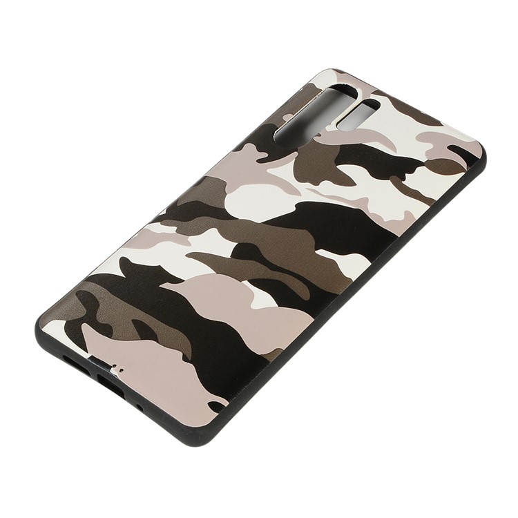 Camouflage Pattern TPU Soft Case for Huawei P30 Pro - White-4