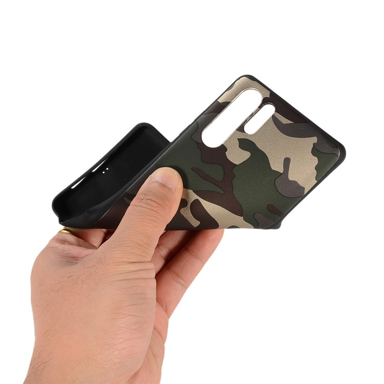 Camouflage Pattern TPU Cover for Huawei P30 Pro - Green-4