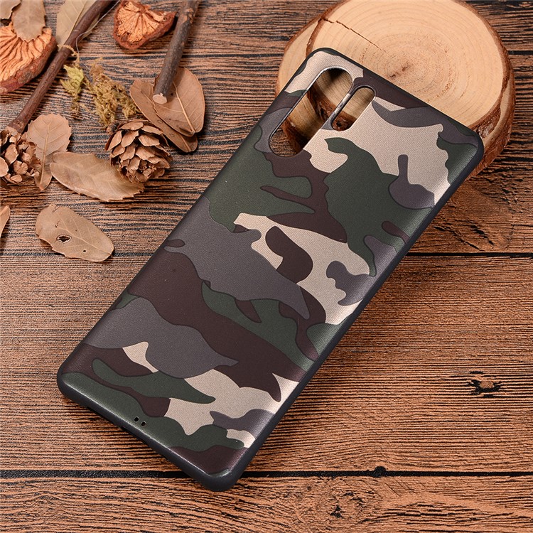 Camouflage Pattern TPU Cover for Huawei P30 Pro - Green-5