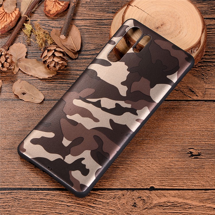 Coque TPU Motif Camouflage Pour Huawei P30 Pro - Marron-5