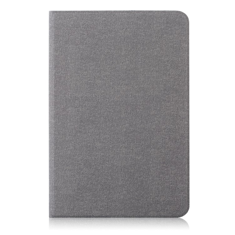 Cloth Coated Leather Stand Flip Cover for Huawei MediaPad T5 10 / Honor Pad 5 10.1 inch / Enjoy Pad 10.1 inch - Grey-3