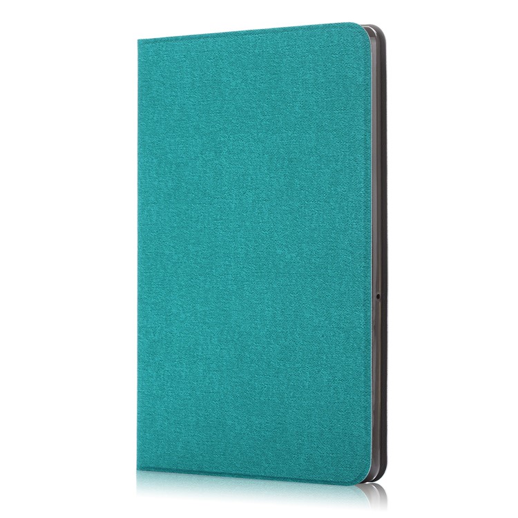 Cloth Coated Leather Stand Tablet Casing for Huawei MediaPad T5 10 / Honor Pad 5 10.1 inch / Enjoy Pad 10.1 inch - Baby Blue-4