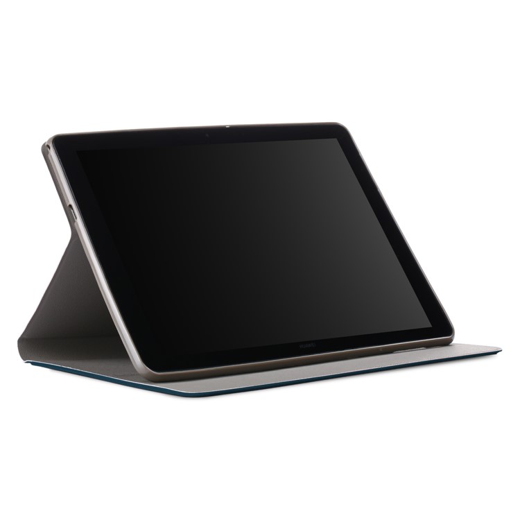 Cloth Coated Leather Stand Tablet Casing for Huawei MediaPad T5 10 / Honor Pad 5 10.1 inch / Enjoy Pad 10.1 inch - Baby Blue-5