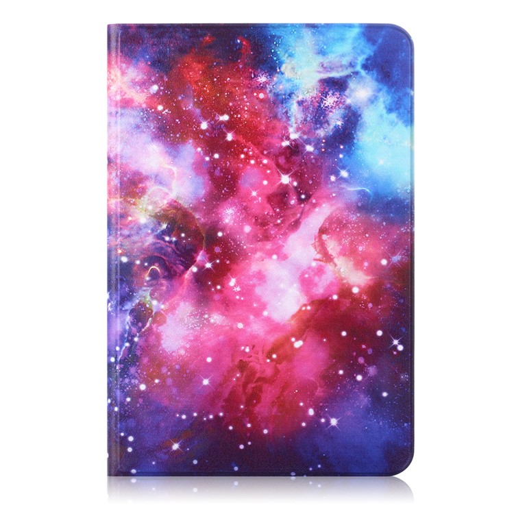 Pattern Printing PU Leather Stand Cover for Huawei MediaPad T5 10 / Honor Pad 5 10.1 inch / Enjoy Pad 10.1 inch - Universe-2