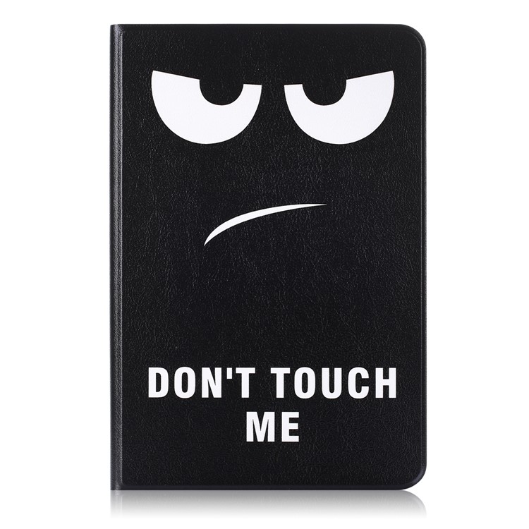 Pattern Printing Leather Shell for Huawei MediaPad T5 10 / Honor Pad 5 10.1 inch / Enjoy Pad 10.1 inch - Do Not Touch Me-2