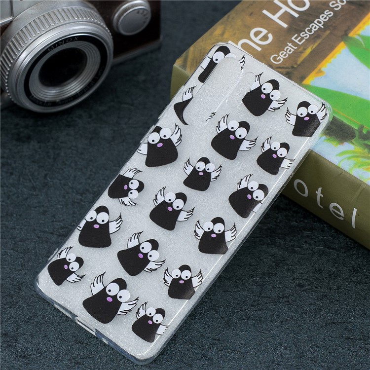 Pattern Printing IMD TPU Back Case for Huawei P30 Pro - Cartoon Pattern-1