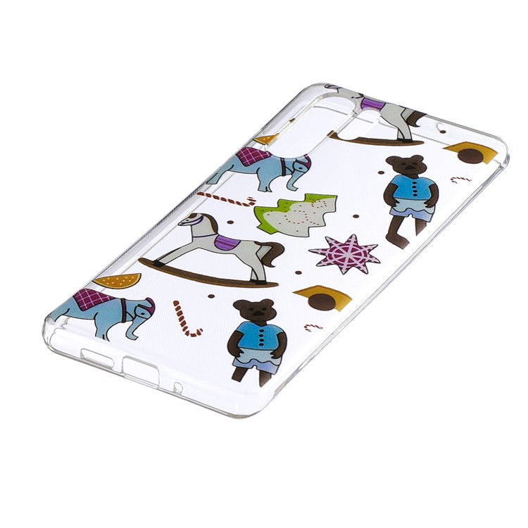 Pattern Printing IMD TPU Protective Case for Huawei P30 Pro - Elephant and Horse-3