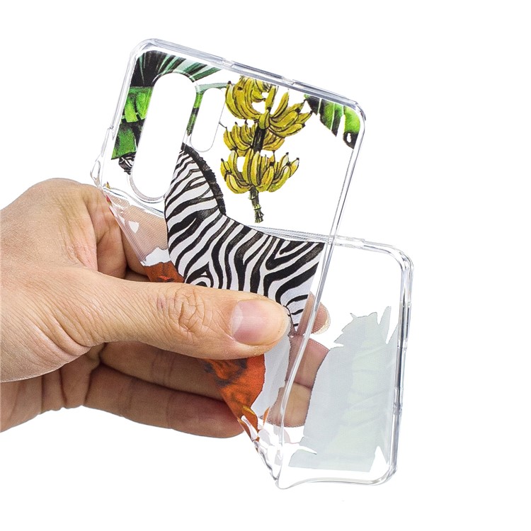 Pattern Printing IMD TPU Case Accessory for Huawei P30 Pro - Zebra-5