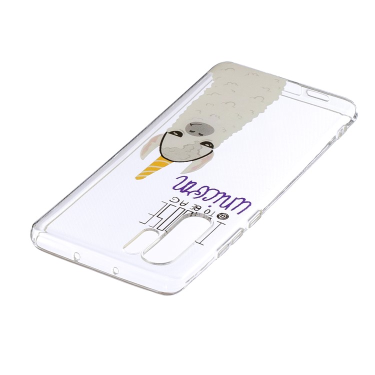 Pattern Printing IMD TPU Cell Phone Case for Huawei P30 Pro - Alpaca, I Choose to Be a Unicorn-4