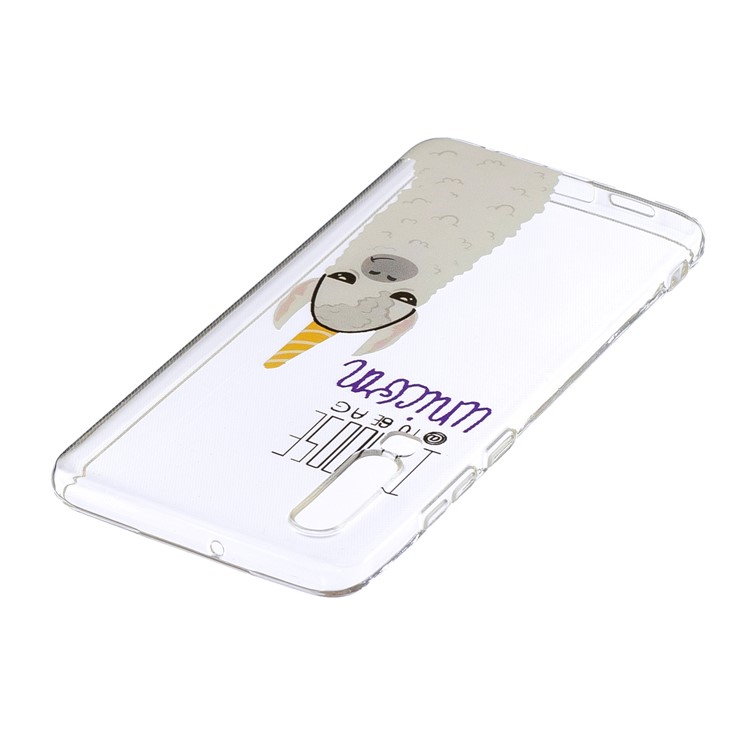 Pattern Printing Soft TPU Case for Huawei P30 - Unicorn-4