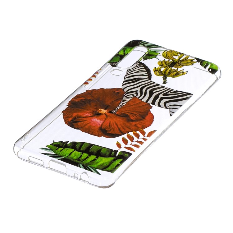 Pattern Printing Soft TPU Casing for Huawei P30 - Zebra-3