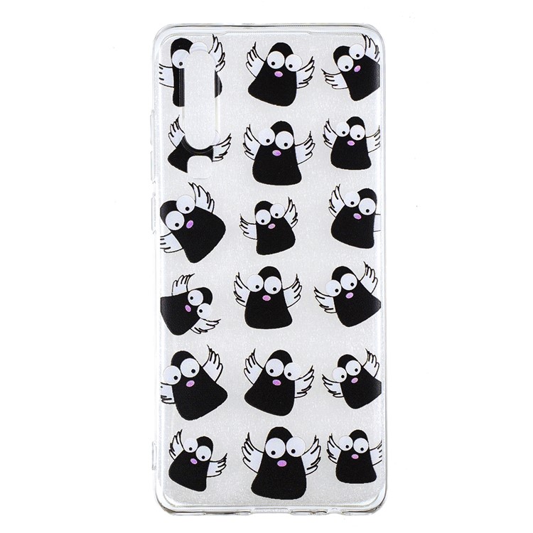Pattern Printing Soft TPU Mobile Phone Case for Huawei P30 - Birds-2