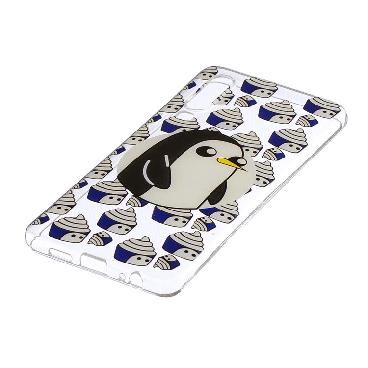 Pattern Printing Soft TPU Cell Phone Case for Huawei P30 - Penguins-3