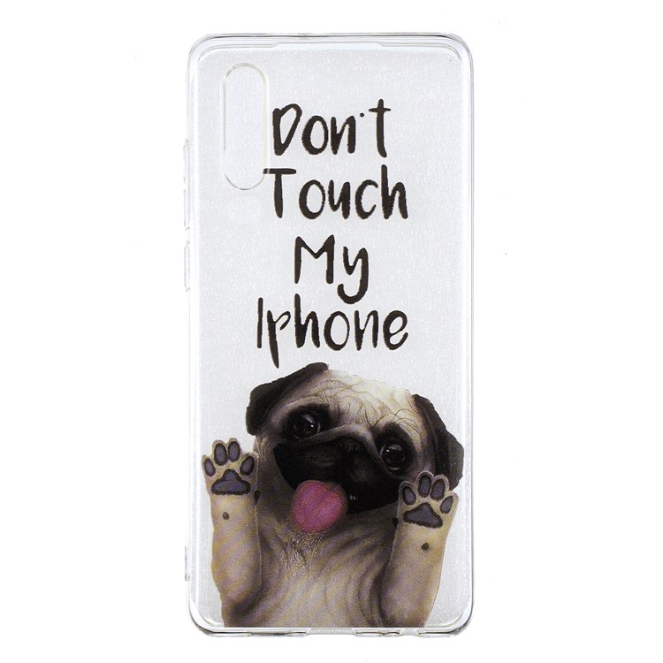 Pattern Printing Soft TPU Back Cover for Huawei P30 - Cute Dog-2