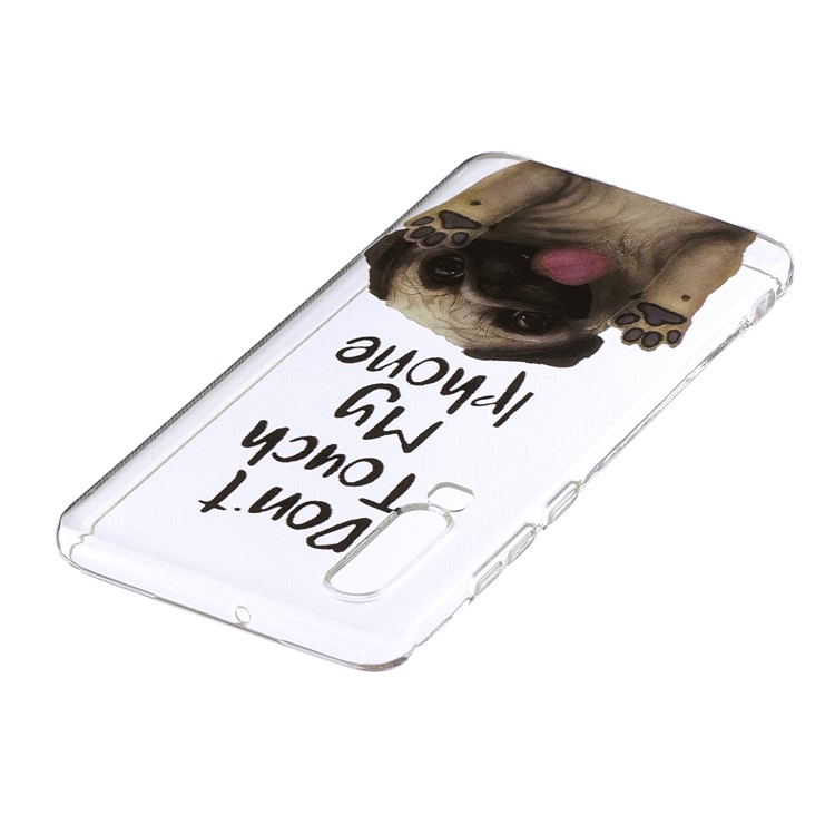 Pattern Printing Soft TPU Back Cover for Huawei P30 - Cute Dog-4
