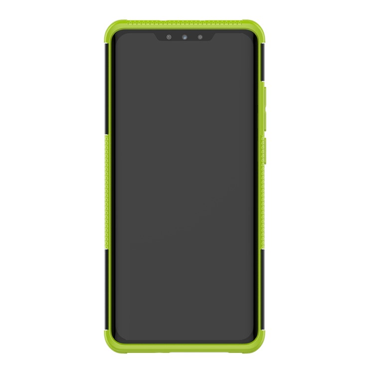 Anti-slip PC + TPU Hybrid Cover Shell with Kickstand for Huawei P30 Pro - Green-4