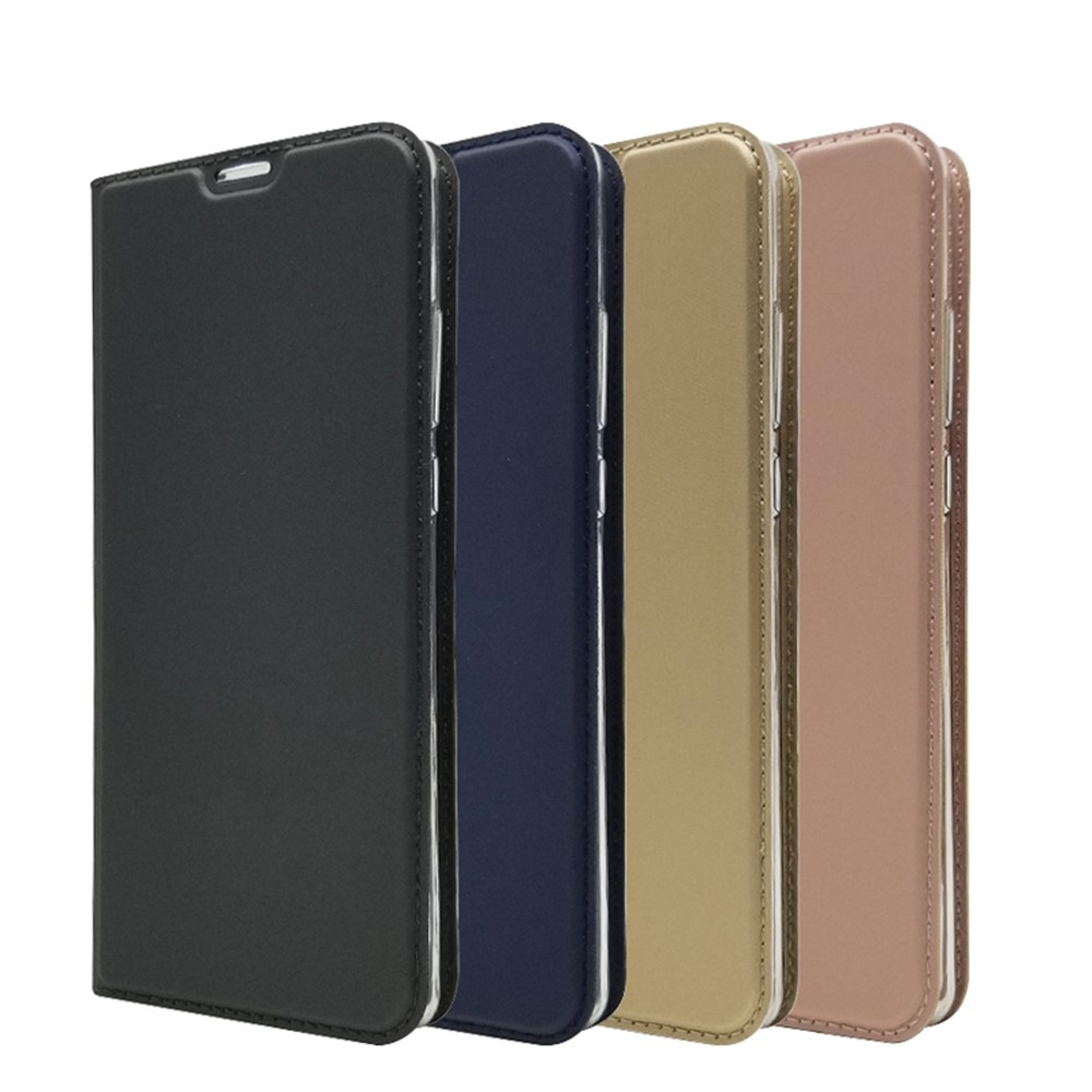 Auto-absorbed Stand Leather Case with Card Slot for Huawei P30 Pro - Black-10