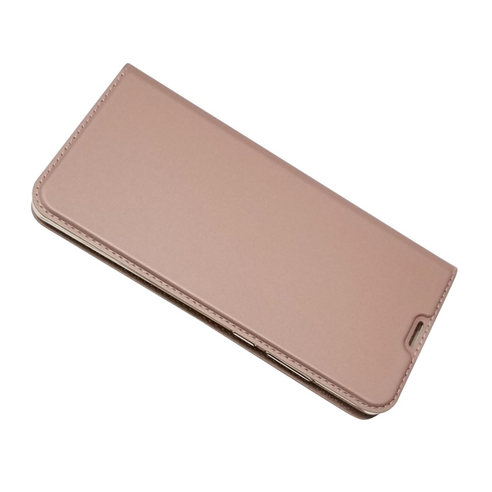 Auto-absorbed Stand Leather Casing with Card Holder for Huawei P30 Pro - Rose Gold-3