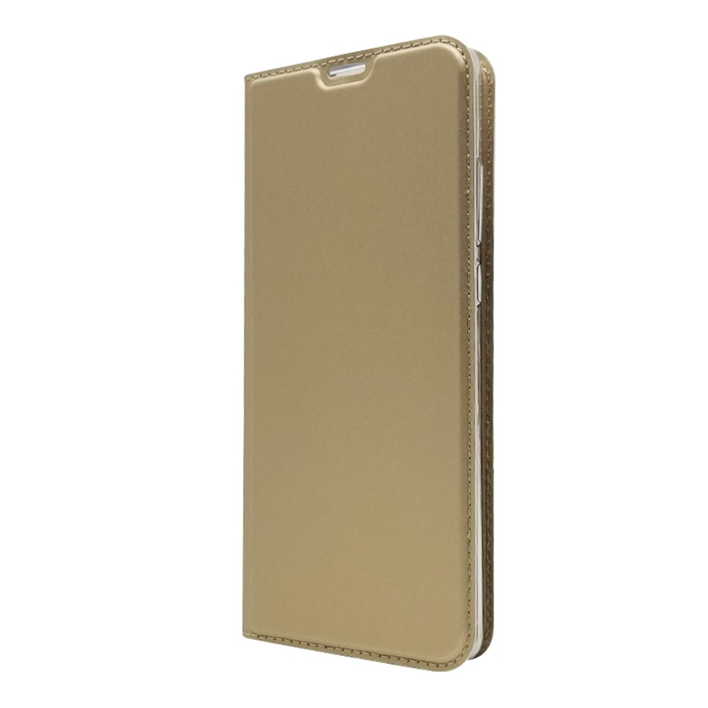Auto-absorbed Stand Leather Cover with Card Slot for Huawei P30 Pro - Gold-8