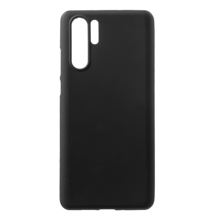 Double-sided Matte TPU Back Case for Huawei P30 Pro - Black-1