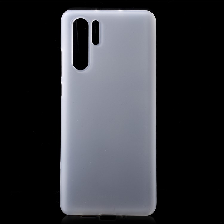 Двухсторонний Матовый Чехол Из ТПУ Для Huawei P30 Pro - Белый-1