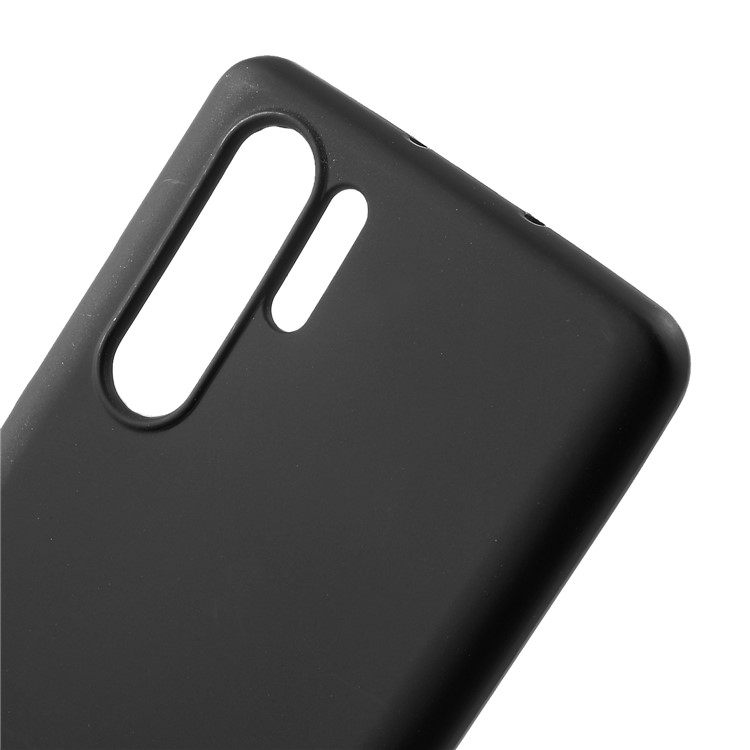 50PCS/Pack Double-sided Matte TPU Back Case for Huawei P30 Pro - Black-4