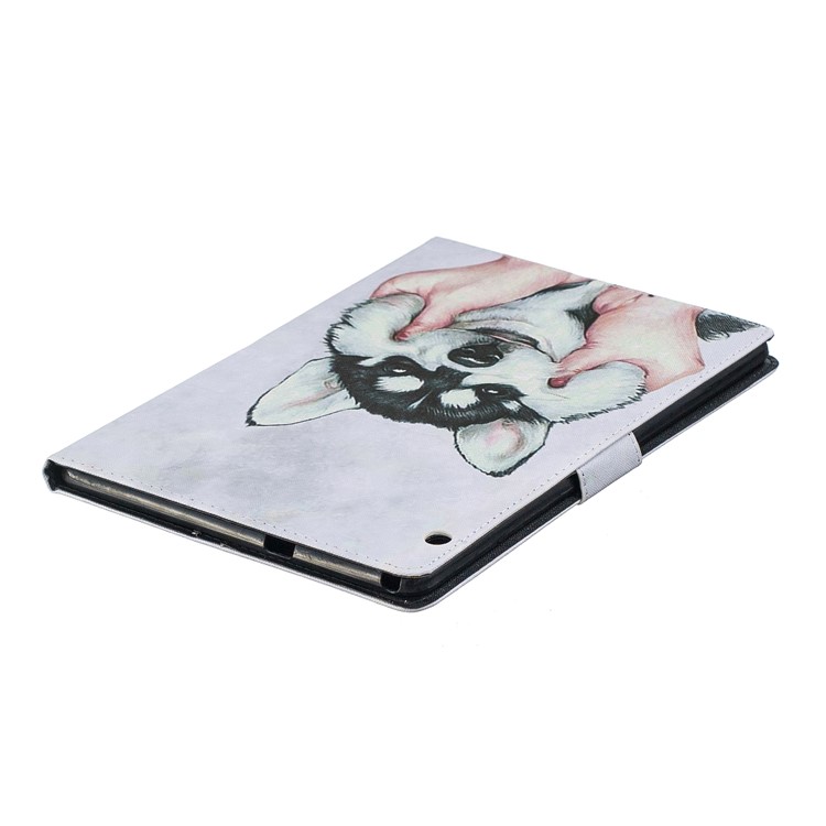 Pattern Printing PU Leather Wallet Stand Cover for Huawei MediaPad T3 10 - Husky-4