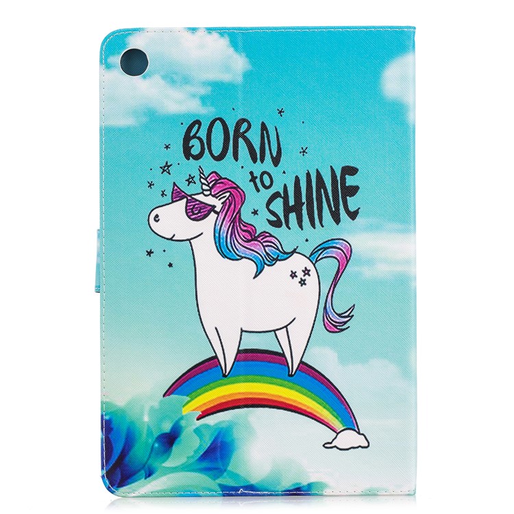 Pattern Printing PU Leather Protection Cover for Huawei MediaPad M5 10.8 - Unicorn Pattern-2