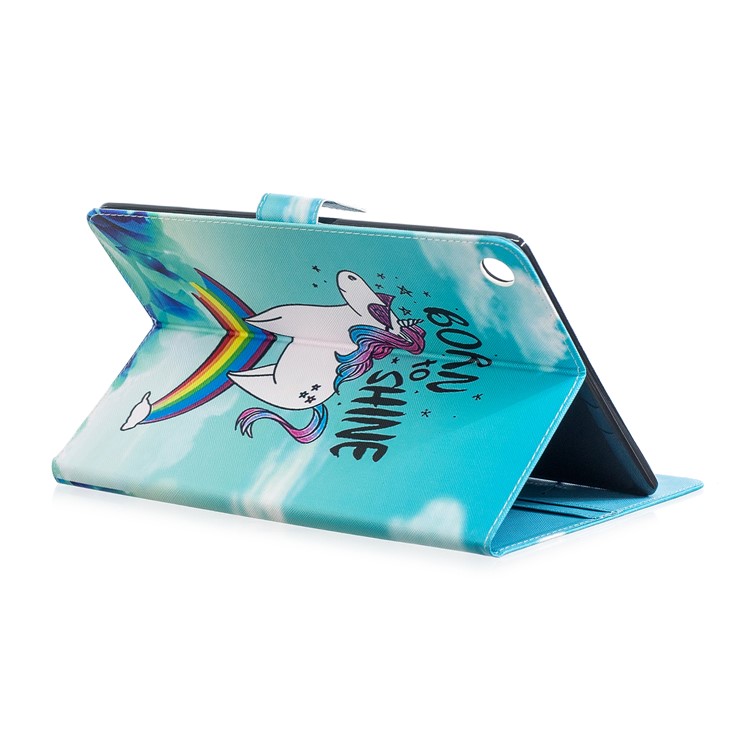 Pattern Printing PU Leather Protection Cover for Huawei MediaPad M5 10.8 - Unicorn Pattern-5