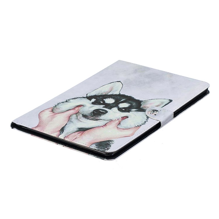 Pattern Printing PU Leather Flip Shell with Stand for Huawei MediaPad M5 10.8 - Husky-3