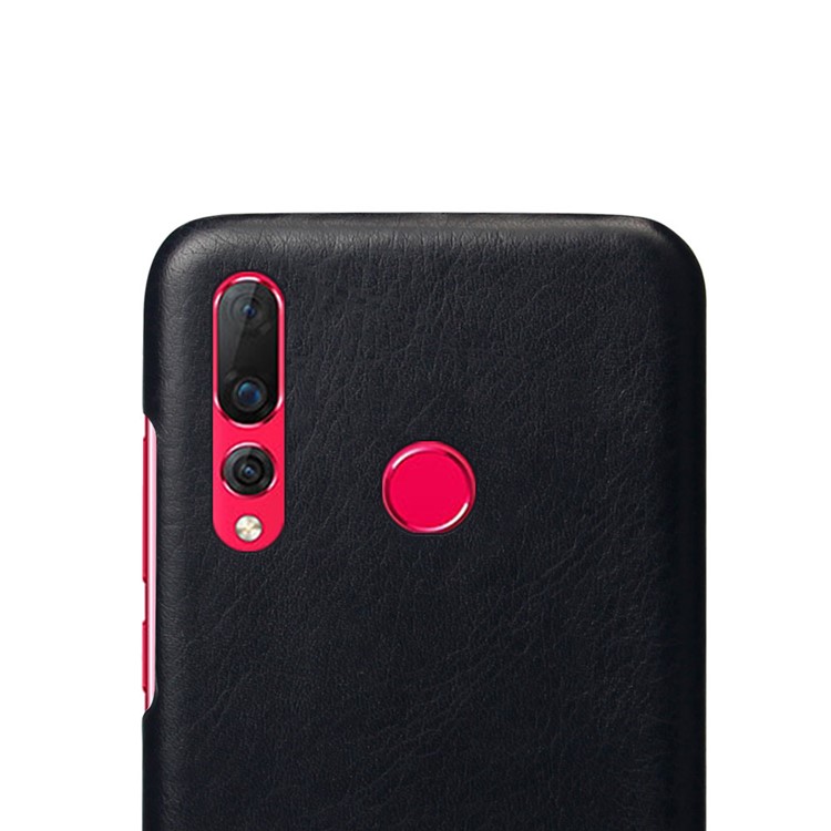 KSQ Bi-color Splicing PU Leather Coated PC Case Shell for Huawei nova 4-4
