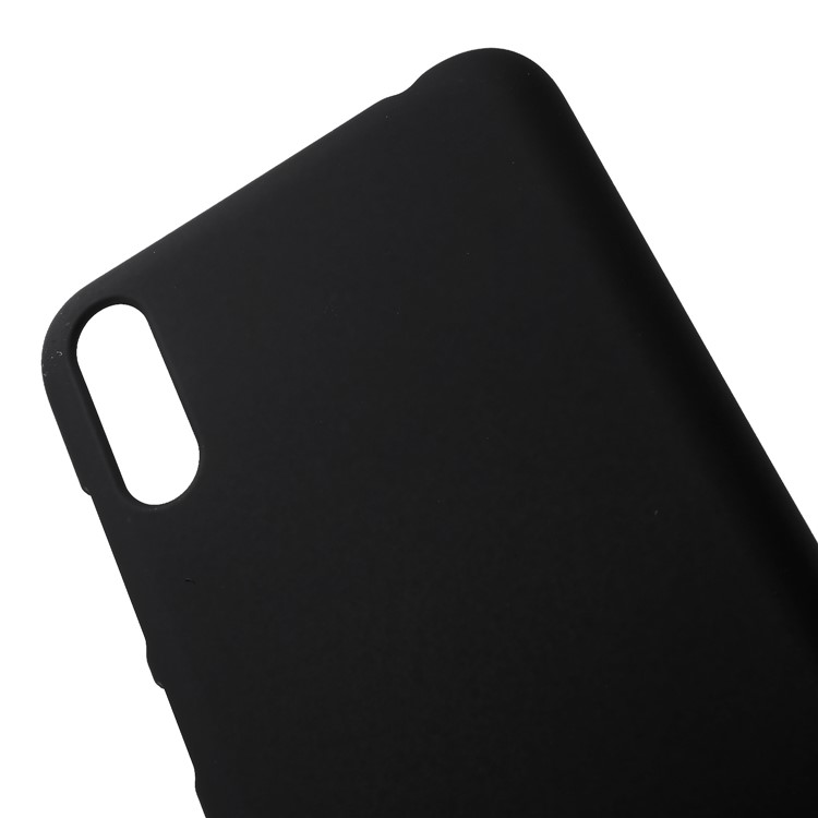 Rubberized Hard Back Case for Huawei Enjoy 9 / Y7 Pro (2019) - Black-4