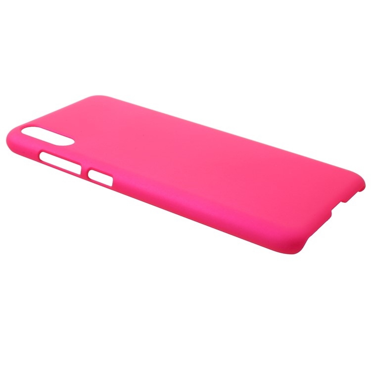 Rubberized Hard Shell Case for Huawei Enjoy 9 / Y7 Pro (2019) - Rose-2