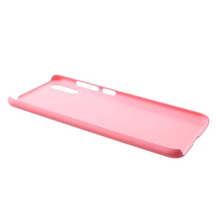 Rubberized Hard Cover Case for Huawei Enjoy 9 / Y7 Pro (2019) - Pink-3