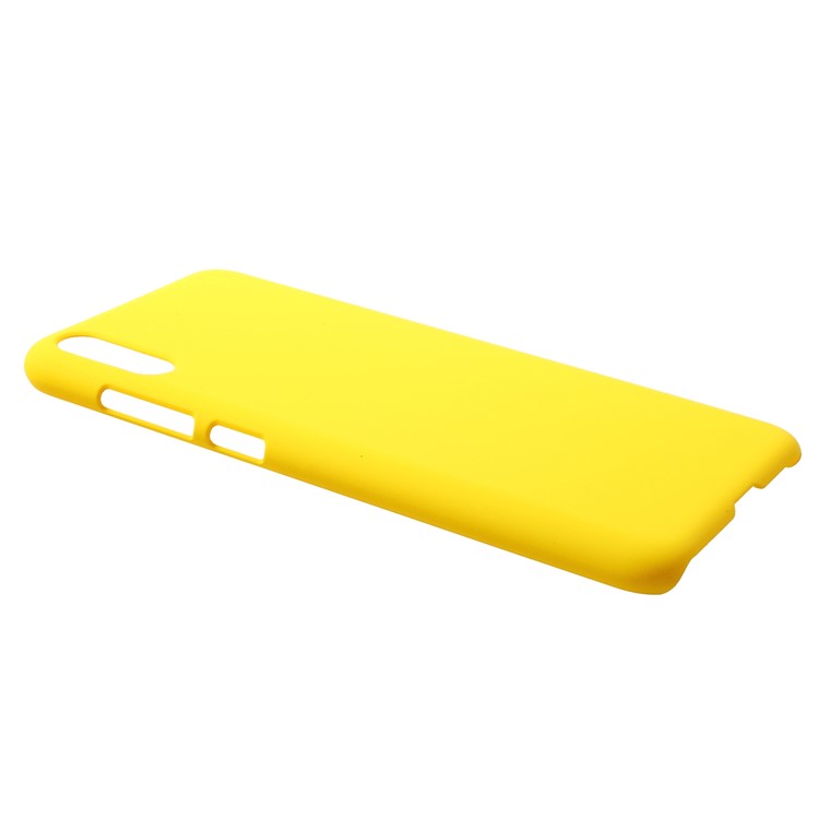 Custodia Rigida Gommata Per Huawei Enjoy 9 / Y7 Pro (2019) - Giallo-2