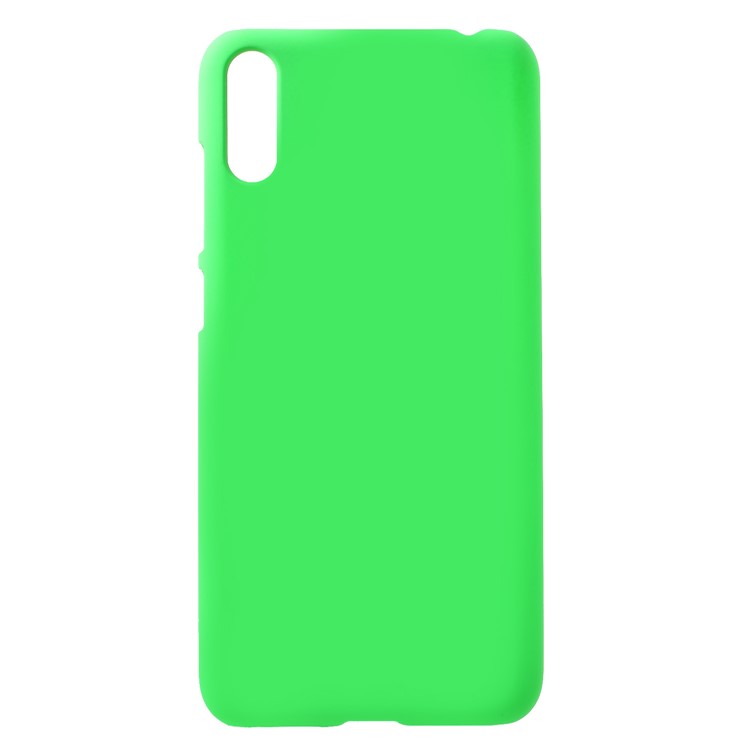 Rubberized Hard Cell Phone Case for Huawei Enjoy 9 / Y7 Pro (2019) - Green-1