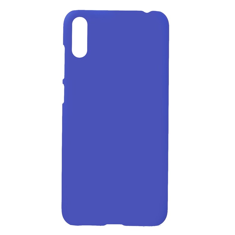 Rubberized Plastic Shell Case for Huawei Enjoy 9 / Y7 Pro (2019) - Dark Blue-1
