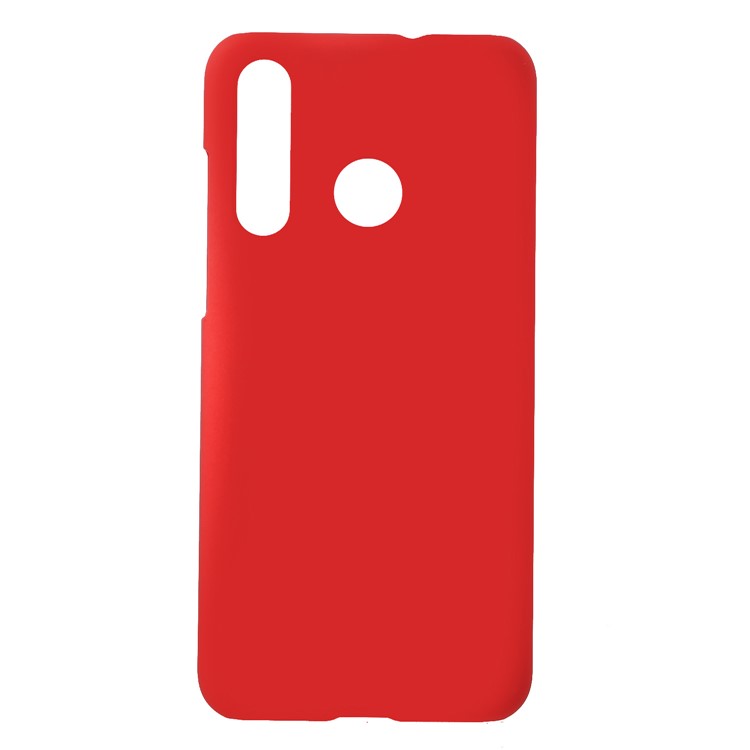 Rubberized Hard Plastic Case for Huawei nova 4 - Red-1