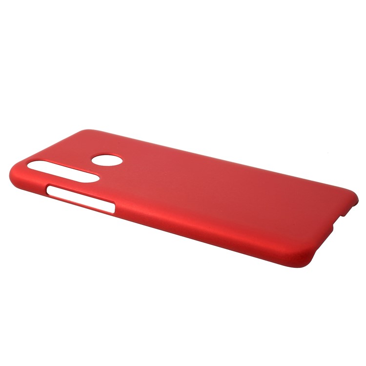 Rubberized Hard Plastic Case for Huawei nova 4 - Red-2