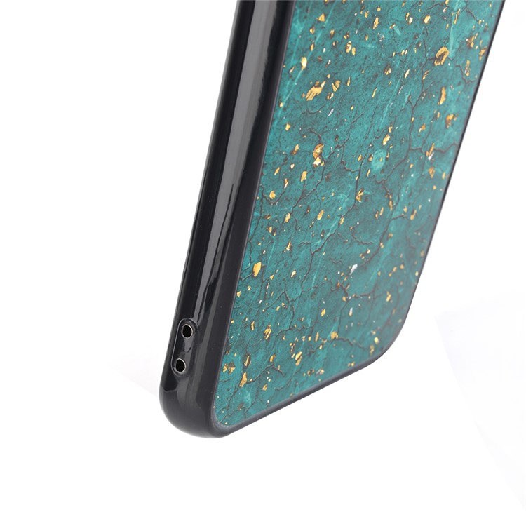 Epoxy Gold-stamping TPU Cell Phone Cover for Huawei Y5 (2018) - Green-10