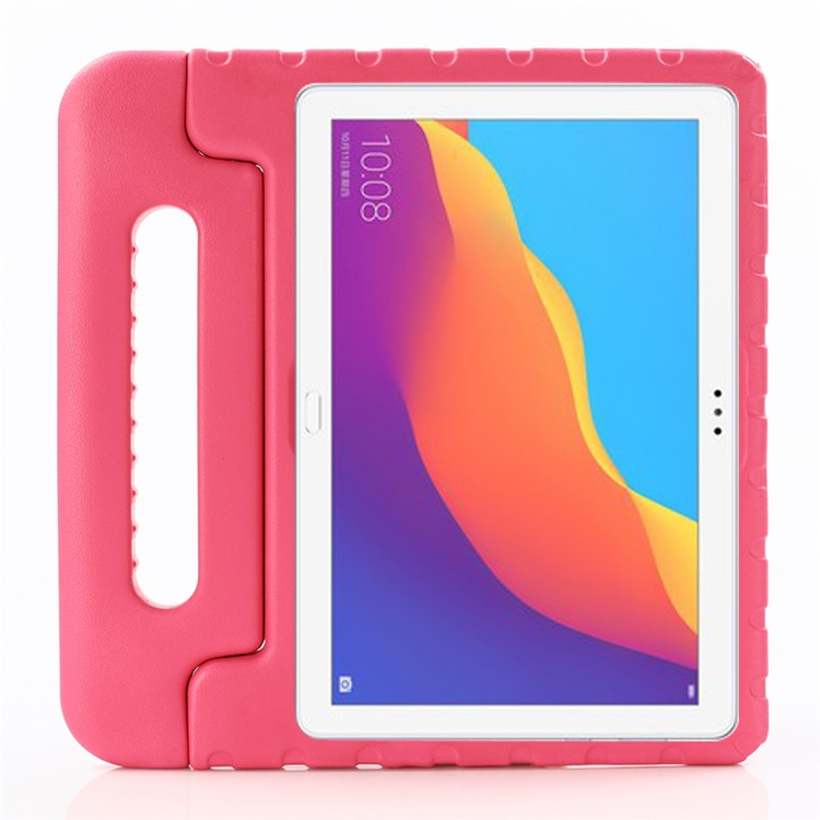 Kinder Safe Eva Foam Stoßfest Schutzhülle Mit Griffständer Für Huawei Mediapad T5 10 - Rose-3