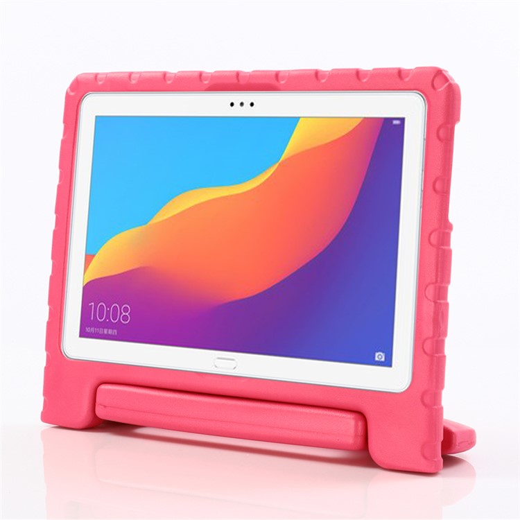 Kinder Safe Eva Foam Stoßfest Schutzhülle Mit Griffständer Für Huawei Mediapad T5 10 - Rose-4