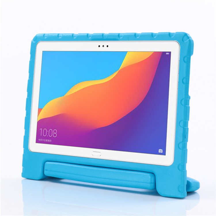 Crianças Cofre EVA Foam Iproproof À Prova De Captura Protetora Com Alça Stand Para Huawei MediaPad T5 10 - Azul-4